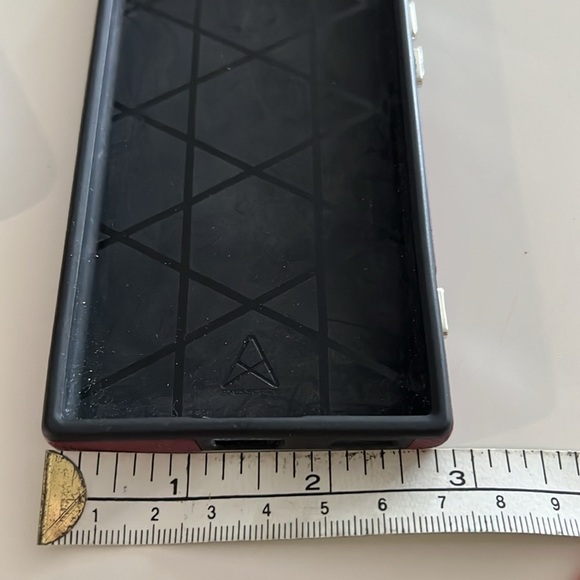 Sony Xperia XA1 Wallet Case, hard shell cell phone back cover, burgundy - Picture 12 of 12